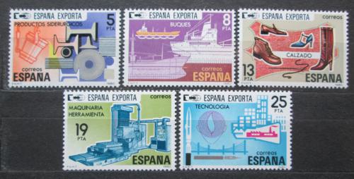 Poštovní známky Španìlsko 1980 Španìlský export Mi# 2455-59