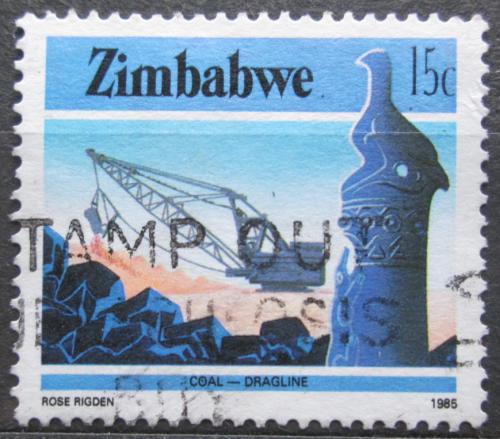Potovn znmka Zimbabwe 1985 Tba uhl Mi# 317 A  - zvtit obrzek