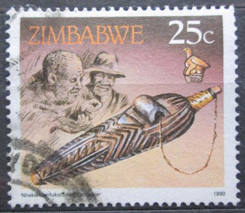 Potovn znmka Zimbabwe 1990 Zsobnk na tabk Mi# 427  - zvtit obrzek