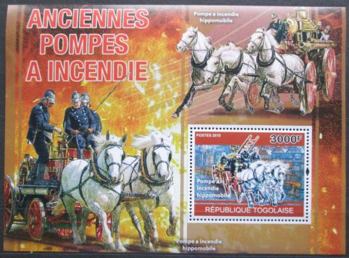 Poštovní známka Togo 2010 Hasièi Mi# Block 551 Kat 12€