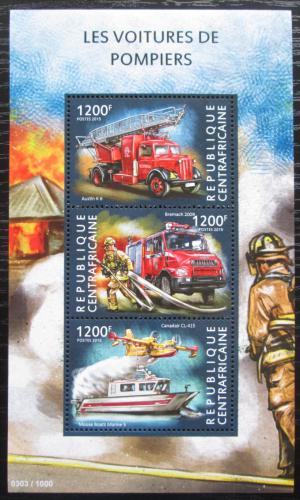 Poštovní známky SAR 2015 Hasièská technika Mi# 5521-23 Kat 16€