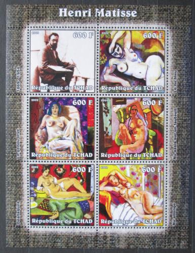 Poštovní známky Èad 2002 Umìní, Henri Matisse Mi# 2382-87 Kat 17€