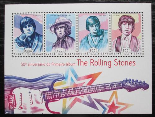 Poštovní známky Guinea-Bissau 2014 The Rolling Stones Mi# 7291-94 Kat 13€