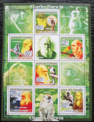 Poštovní známky Komory 2009 Charles Darwin Mi# 2224-29 Kat 11€