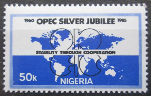 Poštovní známka Nigérie 1985 OPEC, 25. výroèí Mi# 458