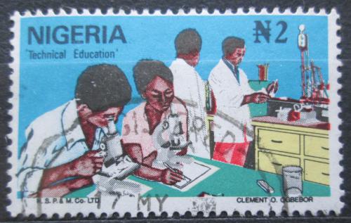 Poštovní známka Nigérie 1986 Technické vzdìlávání Mi# 486