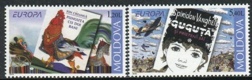 Poštovní známky Moldavsko 2010 Evropa CEPT, dìtské knihy Mi# 703-04