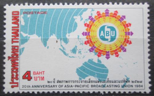 Potovn znmka Thajsko 1984 Mapa Mi# 1085
