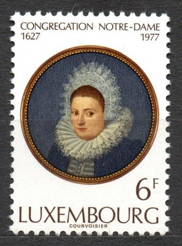 Poštovní známka Lucembursko 1977 Margarete von Busbach Mi# 949