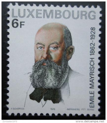 Poštovní známka Lucembursko 1978 Emile Mayrisch Mi# 971