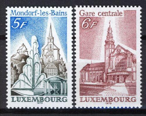 Poštovní známky Lucembursko 1979 Pamìtihodnosti Mi# 985-86