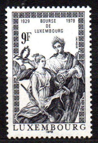 Poštovní známka Lucembursko 1979 Lucemburská burza, 50. výroèí Mi# 992