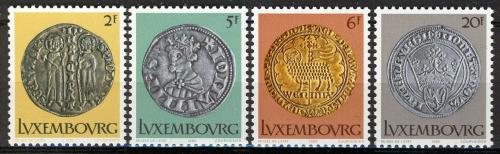 Poštovní známky Lucembursko 1980 Støedovìké mince Mi# 1003-06