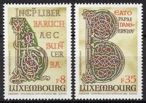 Poštovní známky Lucembursko 1983 Bible Mi# 1076-77