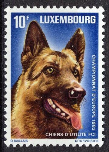 Poštovní známka Lucembursko 1983 Nìmecký ovèák Mi# 1084