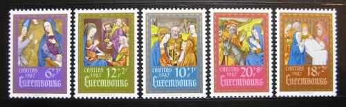 Poštovní známky Lucembursko 1987 Miniatury Mi# 1185-89 Kat 13€