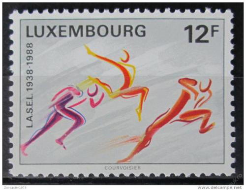 Poštovní známka Lucembursko 1988 Umìní, sport Mi# 1203