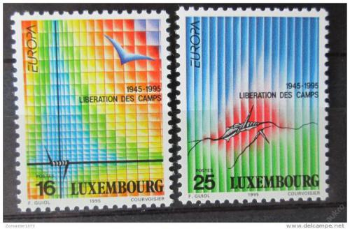 Poštovní známky Lucembursko 1995 Evropa CEPT Mi# 1368-69 