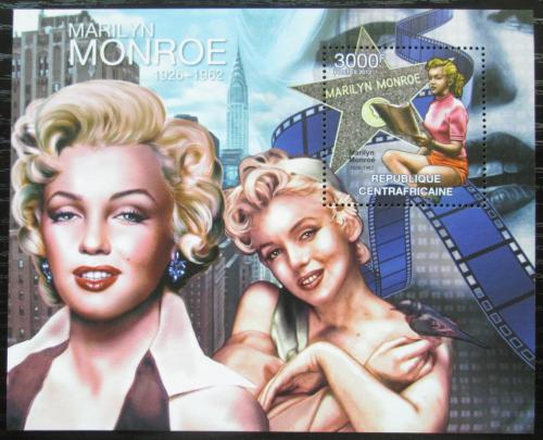 Potovn znmka SAR 2012 Marilyn Monroe Mi# Block 959 Kat 14