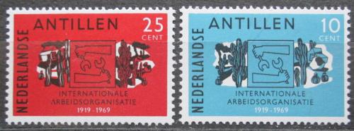 Poštovní známky Nizozemské Antily 1969 IAO, 50. výroèí Mi# 208-09