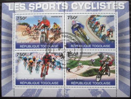 Poštovní známky Togo 2010 Cyklistika Mi# 3639-42 Bogen Kat 12€