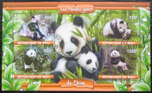 Poštovní známky Mali 2020 Pandy Mi# N/N