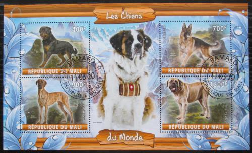 Poštovní známky Mali 2020 Psi Mi# N/N