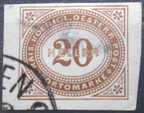 Poštovní známka Rakousko 1899 Doplatní Mi# 19 Kat 6€