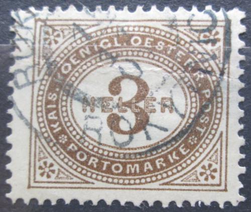 Poštovní známka Rakousko 1900 Doplatní Mi# 24