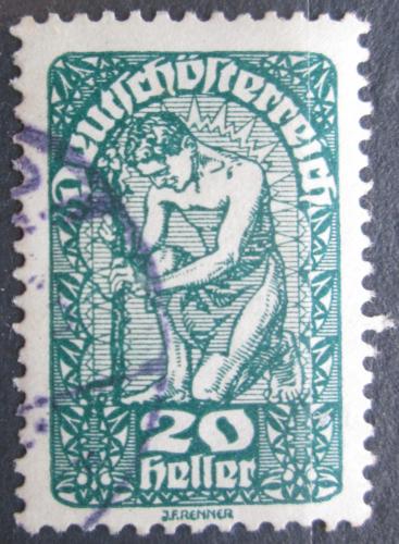 Poštovní známka Rakousko 1919 Alegorie Mi# 263 x