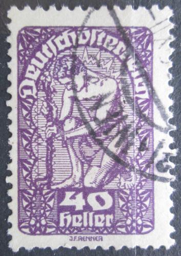 Poštovní známka Rakousko 1919 Alegorie Mi# 268 x