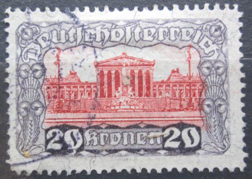 Poštovní známka Rakousko 1919 Budova parlamentu ve Vídni Mi# 291 A 