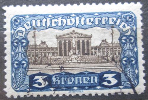 Poštovní známka Rakousko 1919 Budova parlamentu ve Vídni Mi# 286 B Kat 40€