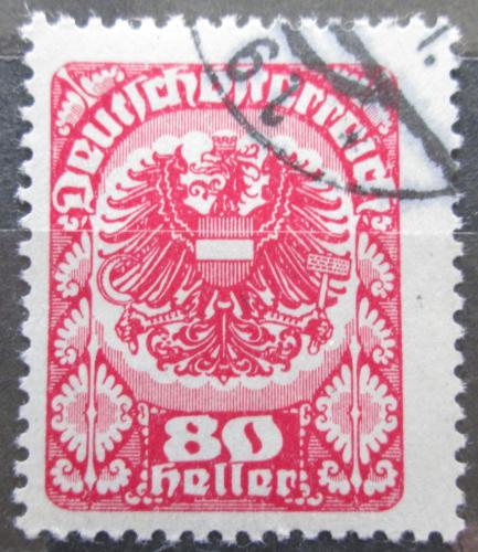 Poštovní známka Rakousko 1920 Císaøská orlice Mi# 312 x a 