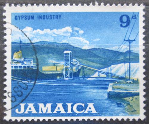 Potovn znmka Jamajka 1964 Lo Gypsum Duchess Mi# 227