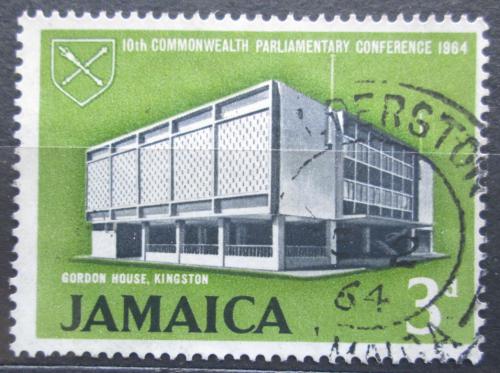 Potovn znmka Jamajka 1964 Budova parlamentu v Kingstonu Mi# 238