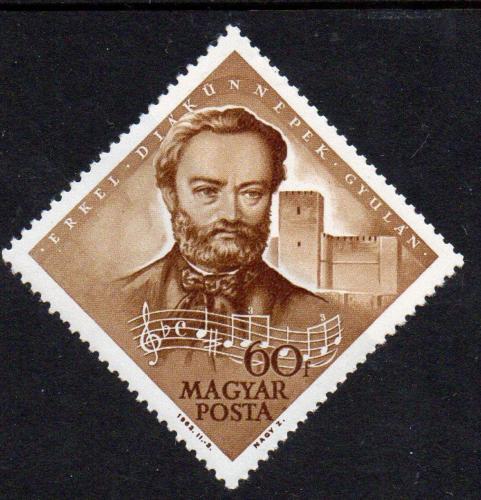 Poštovní známka Maïarsko 1963 Ferenc Erkel, skladatel Mi# 1921