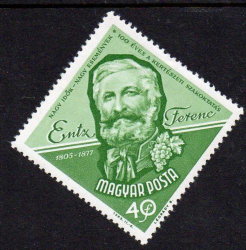 Poštovní známka Maïarsko 1963 Ferenc Entz Mi# 1964