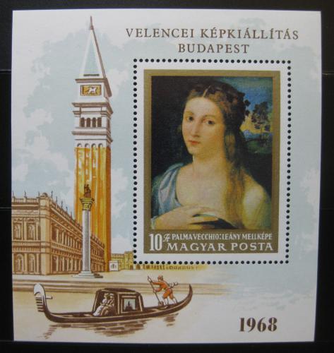 Poštovní známka Maïarsko 1968 Umìní Mi# Block 64