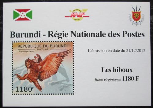 Potovn znmka Burundi 2012 Vr virginsk DELUXE Mi# 2808 Block