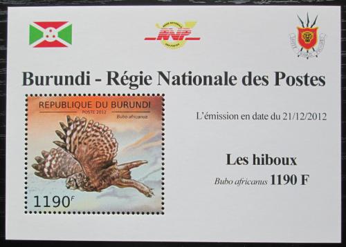 Potovn znmka Burundi 2012 Vr africk DELUXE Mi# 2809 Block - zvtit obrzek
