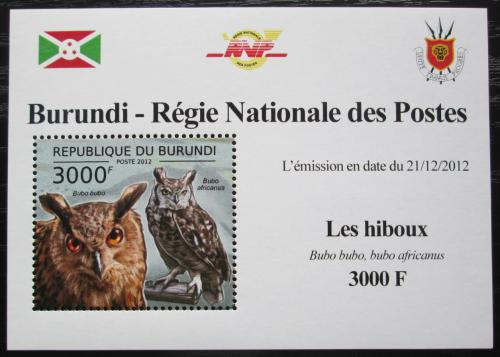 Potovn znmka Burundi 2012 Vr velk DELUXE Mi# 2810 Block - zvtit obrzek