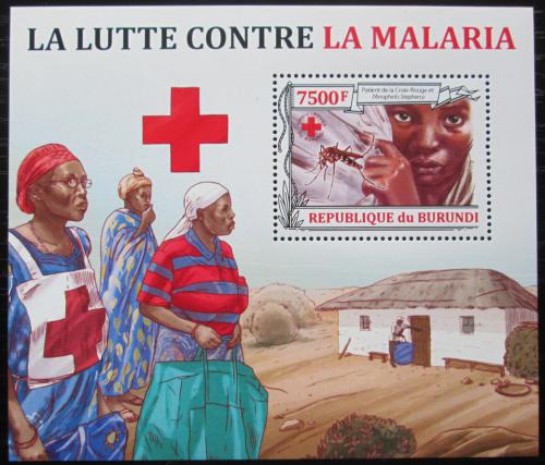Potovn znmka Burundi 2013 Boj proti malrii Mi# Block 356 Kat 9 - zvtit obrzek