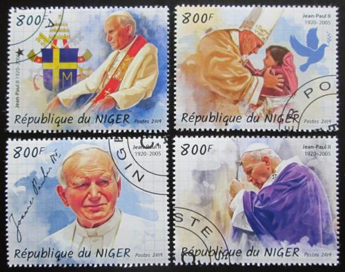 Poštovní známky Niger 2019 Papež Jan Pavel II. Mi# N/N