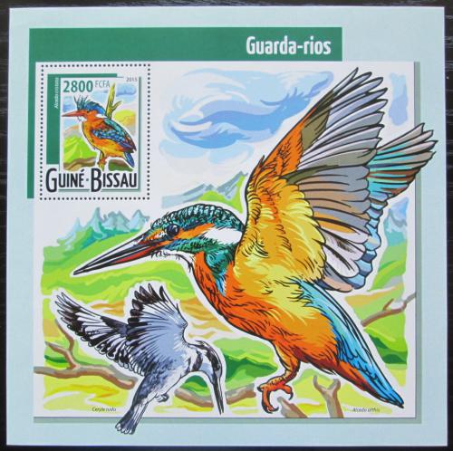 Poštovní známka Guinea-Bissau 2015 Ledòáèci Mi# Block 1383 Kat 11€