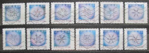 Poštovní známky Francie 2018 Snìhové vloèky Mi# 7173-84 Kat 21.50€