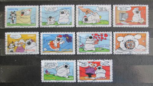 Poštovní známky Francie 2006 Komiks Mi# 4145-54 Kat 14€