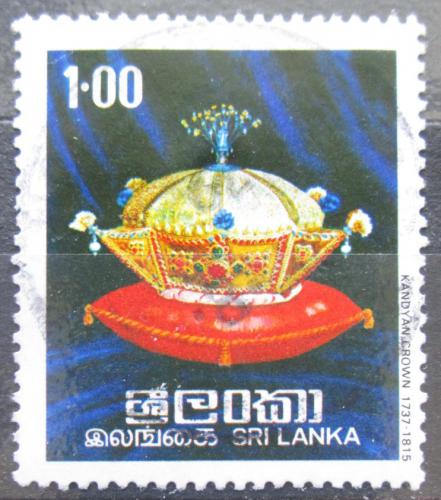 Potovn znmka Sr Lanka 1977 Krlovsk koruna Mi# 467 