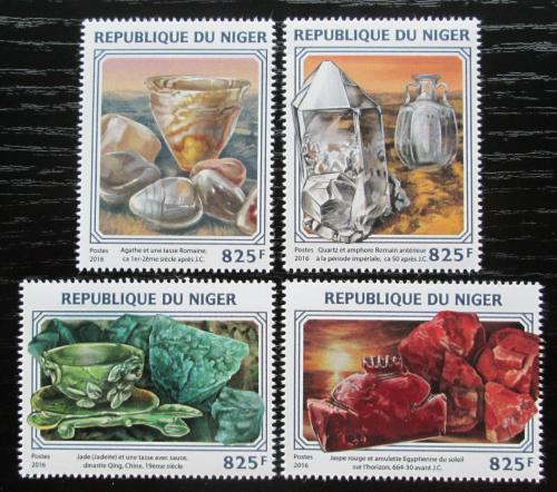 Poštovní známky Niger 2016 Minerály Mi# 4412-15 Kat 13€ 