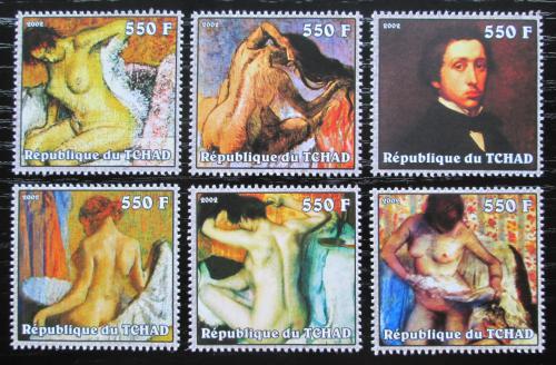 Poštovní známky Èad 2002 Umìní, Edgar Degas Mi# 2376-81 Kat 15€